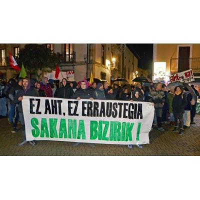 Rechazo al TAV y a la incineración en Altsasu