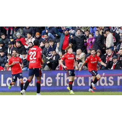 Lo mejor le llega a Osasuna en el 90 y más allá