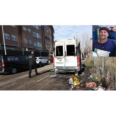 Toni Martínez Márquez, fallecido en el incendio de su furgoneta: asentado en Tudela desde hace años y padre de una hija