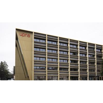 Las clases en el nuevo edificio de la Facultad de Ciencias de la Salud de la UPNA, en febrero