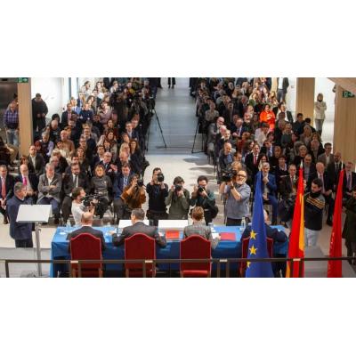EN FOTOS | Inauguración del nuevo edificio de la Facultad de Ciencias de la Salud de la UPNA