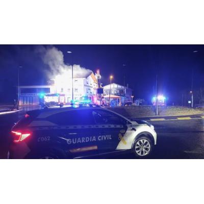 Controlado un incendio en una venta de Dantxarinea, sin heridos