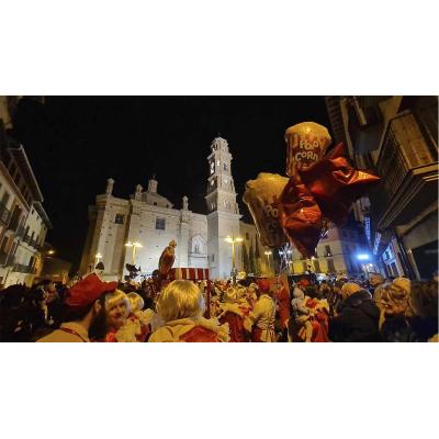 El circo protagonizará dos desfiles en el Carnaval de Corella 2026