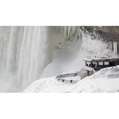 Las imágenes de la gran nevada que ha congelado Estados Unidos y Canadá
