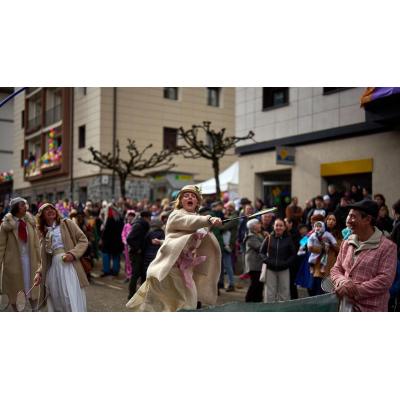 El Carnaval toma las calles de Leitza