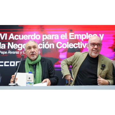 CCOO y UGT proponen subir los salarios un 12% en tres años