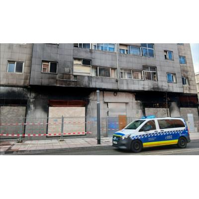 Diez familias de Pamplona siguen sin poder volver a casa tras dos incendios que afectaron a viviendas