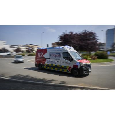Nuevo accidente laboral: herido grave tras caerse de un camión en un polígono industrial de Navarra