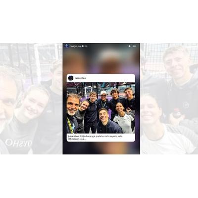 Famosos del deporte y estrellas mundiales del pádel se citan en Madrid