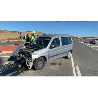 Condenado un camionero por causar un choque mortal en el cruce de Falces en 2021