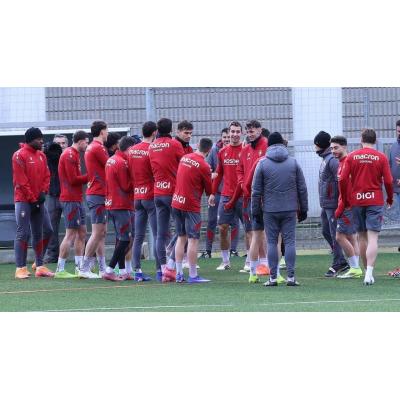 Fotos del entrenamiento de Osasuna de este martes 27 de enero