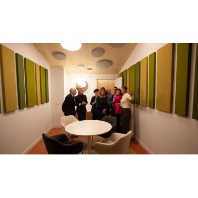 Visita al nuevo centro para menores víctimas de violencia sexual en Navarra