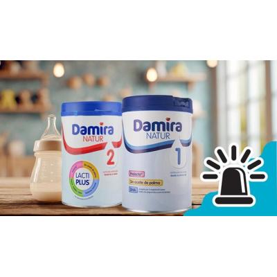 Retirada una leche en polvo para bebés por presencia de cereulida