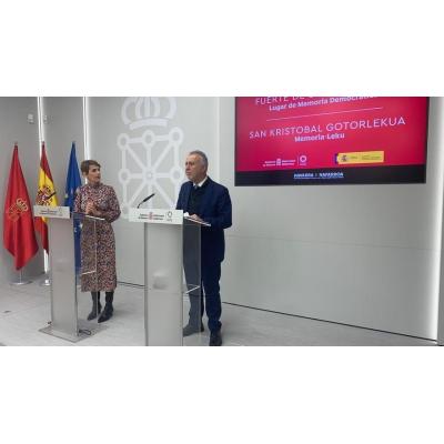 Navarra logra la cesión del Fuerte San Cristóbal, cuya titularidad seguirá siendo del Estado
