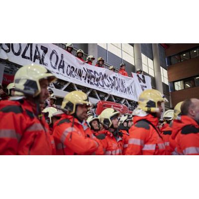 Conflicto laboral en Bomberos de Navarra a la vista: "Interior ha abandonado la negociación y hay parques bajo mínimos"