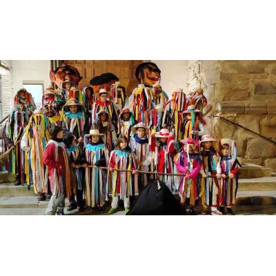 Amigos de los Zarrapoteros de Cascante mantienen viva esta tradición