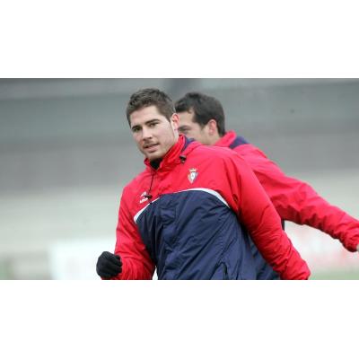 Los halagos de Javi García a Osasuna: "La afición apoya pase lo que pase"