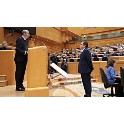 Sergio Barasoain toma posesión como nuevo senador del PSN en sustitución de Javier Remírez