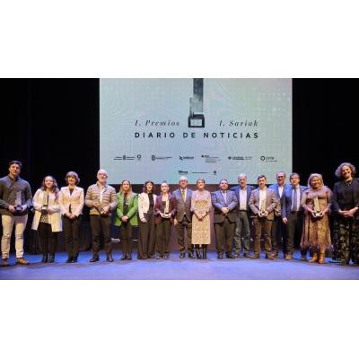 Empresas e instituciones blindan su apoyo en la gala de los Premios Diario de Noticias Sariak