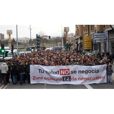 El campo toma Pamplona para defender su futuro con un mensaje: lo que entra de fuera no pasa los mismos controles