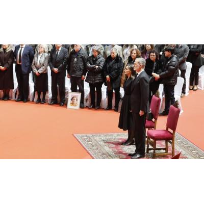 El funeral en Huelva por las víctimas del accidente de Adamuz, en imágenes