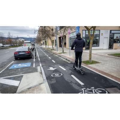 Egüés mantendrá cámaras en los pasos de peatones de Sarriguren