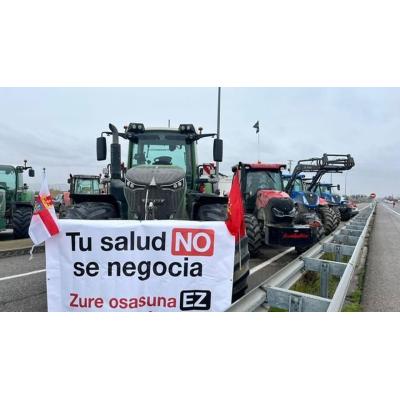UAGN y EHNE llaman a la ciudadanía a la manifestación de este jueves contra Mercosur
