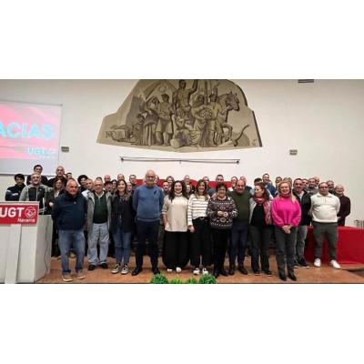 UGT Navarra homenajea a las más de 600 personas con 25 años de afiliación