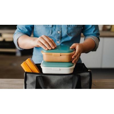 Nevera portátil y tuppers para llevar la comida al trabajo de forma segura