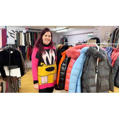 Abre una tienda de ropa en Burlada con dos hijos y fibromialgia: "Decidí tirarme a la piscina"