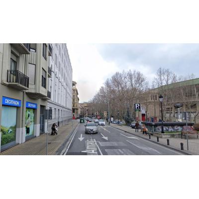 Un hombre herido de pronóstico reservado en un atropello en Pamplona