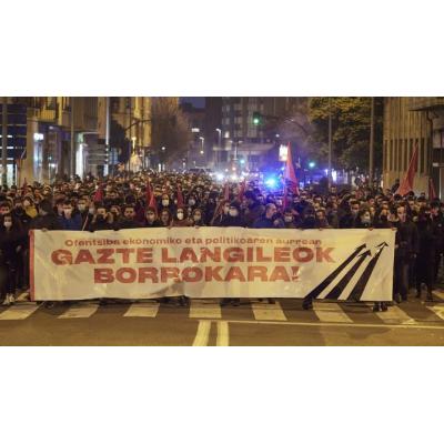 La manifestación de GKS contra el fascismo provocará cambios en las villavesas