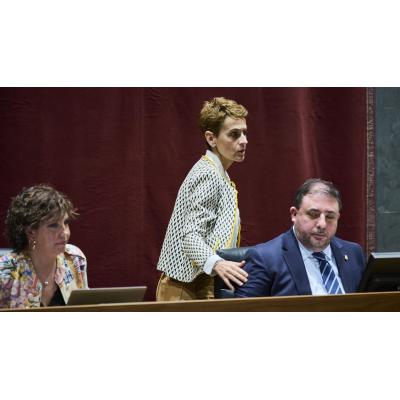 Hualde lanza un aviso a sus socios del PSN por las transferencias pendientes y exige "algo más que eslóganes"
