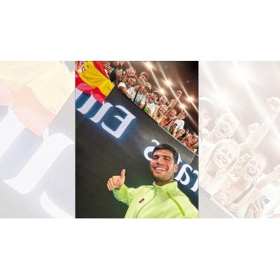 Un navarro, invitado a la final del Open de Australia por el mismo Carlos Alcaraz