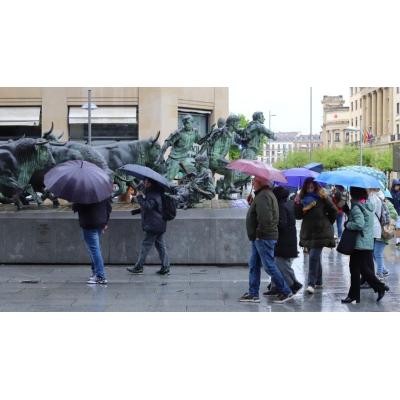 La previsión del tiempo en Navarra esta semana: viento, lluvia y posibilidad de nieve