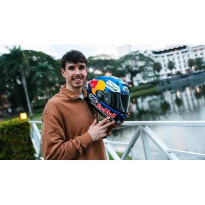 Álex Márquez, nuevo embajador de la marca de verdura congelada Verleal