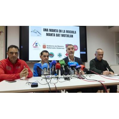 'Una manta en la mochila', campaña para sensibilizar sobre los riesgos del montañismo