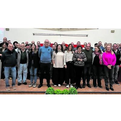 Homenaje a afiliados de UGT que cumplen 25 años en el sindicato