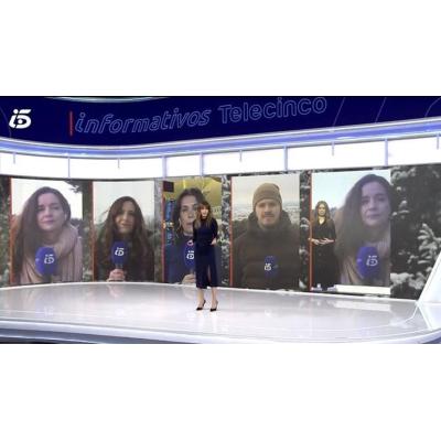 Mediaset unifica platós y redacciones de los informativos de Telecinco y Cuatro