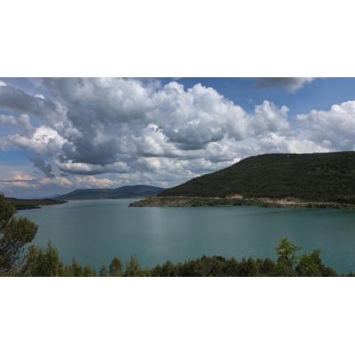 Subidón en los embalses de Navarra tras las últimas lluvias: así están Yesa, Alloz, Eugi e Itoiz