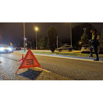Investigados un hombre de 57 años y una mujer de 45 por arrojar tasa judicial en alcohol al volante este lunes en Pamplona