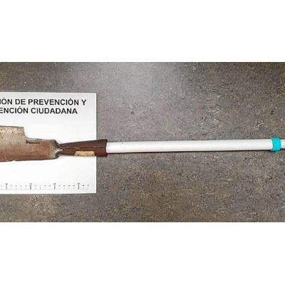 Detenido en la ikastola Jaso por amenazar a una mujer con un arma blanca