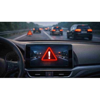 La DGT estrena la señal V-27 tras la baliza V-16 obligatoria: el "triángulo virtual" que llega al coche