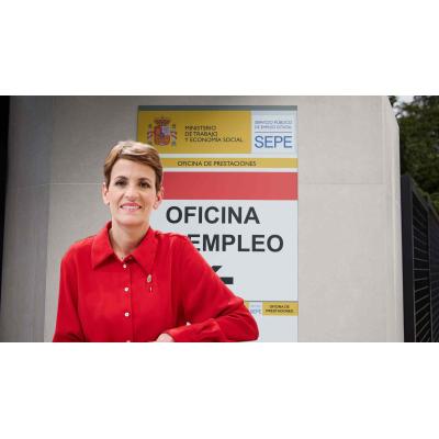 Chivite encadena tres meses de subida del paro en Navarra: aumenta también la temporalidad
