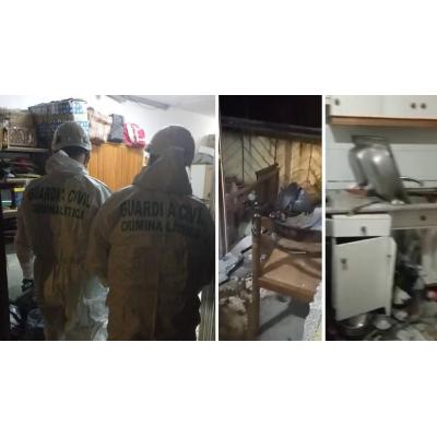Explosión en una vivienda unifamiliar en Obanos con un herido grave