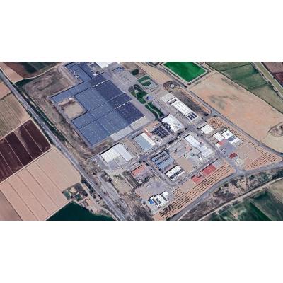 Arden las cintas transportadoras de una máquina en Buñuel