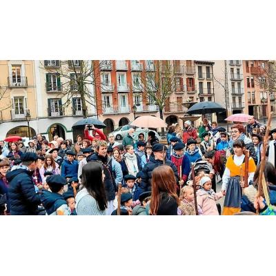 Santa Águeda sigue sonando en Estella-Lizarra