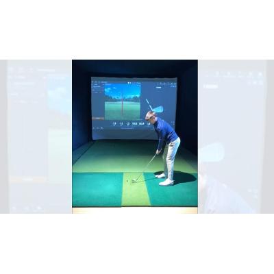 Llega a Navarra el primer simulador indoor de golf