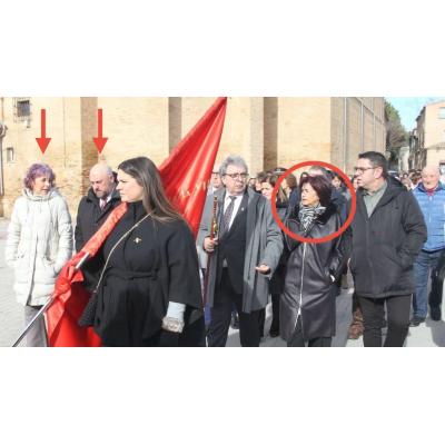 Una fotografía demuestra la estrecha relación que mantiene la hermana de Santos Cerdán con el Gobierno de Chivite