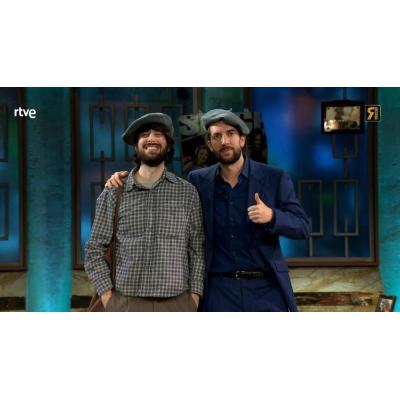 La confusión con el origen de la boina de David Uclés en 'La Revuelta': "Navarra, de Tolosa"